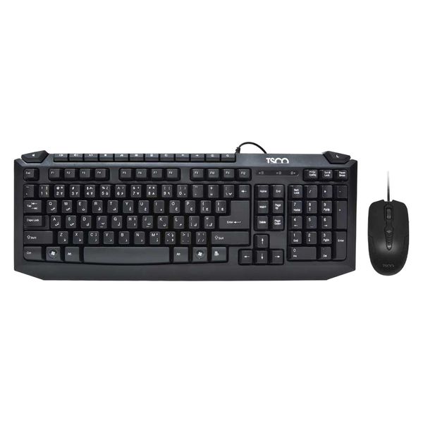 کیبورد و ماوس تسکو مدل TKM 8054N، سوییچ ممبران، Full-Size