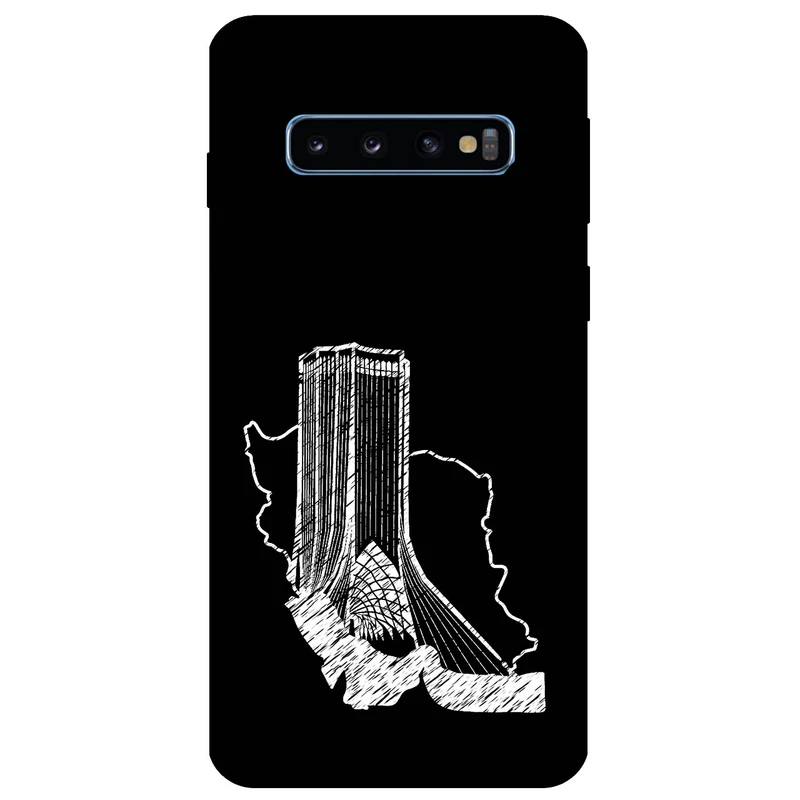 کاور مگافون طرح برج آزادی مدل 1628 مناسب برای گوشی موبایل سامسونگ Galaxy S10