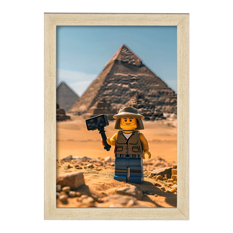 تابلو خندالو مدل لگو باستان شناس (Lego) کد F6560