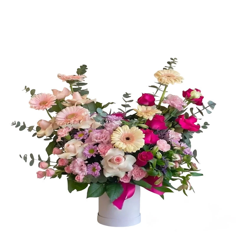 جعبه گل رز طبیعی کد 178