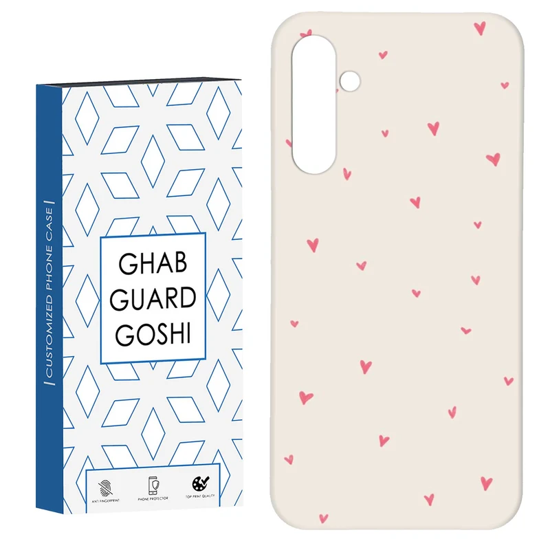 کاور قاب گارد گوشی طرح قلب کد Dimo-177 مناسب برای گوشی موبایل سامسونگ Galaxy S23 Fe