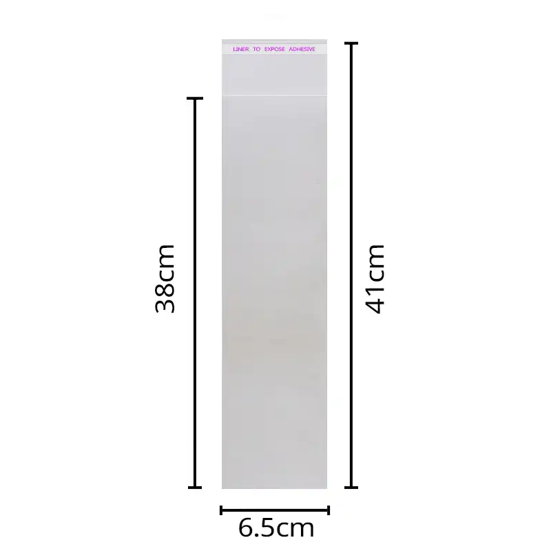 سلفون بسته بندی مدل چسب دار کد 38065 بسته 100 عددی