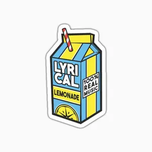 استیکر لپ تاپ و موبایل بووم طرح نوشیدنی رپ کد PS34