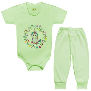 ست بادی و شلوار نوزادی کارانس مدل BSTG-3115