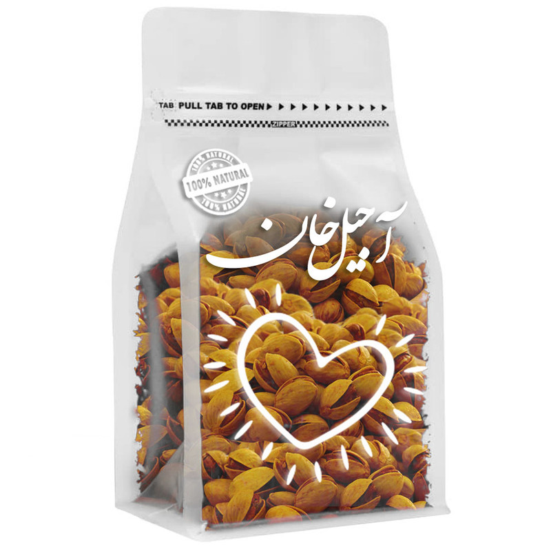پسته فندقی برشته آجیل خان - 300 گرم