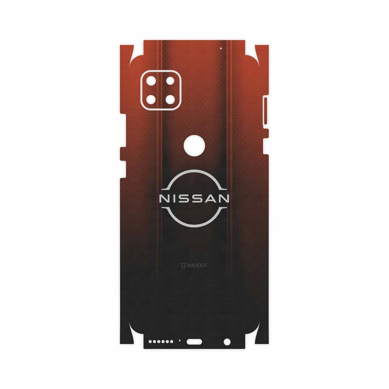 برچسب پوششی ماهوت مدل Nissan-Logo-FullSkin مناسب برای گوشی موبایل موتورولا MOTO G 5G