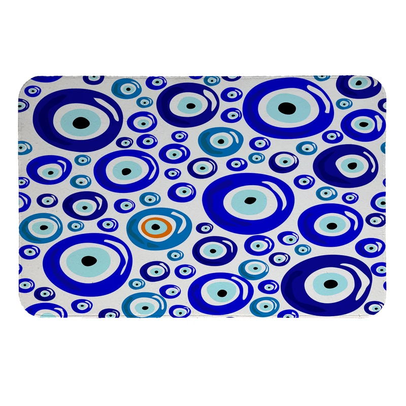  پادری  طرح چشم زخم کد 9135 سایز 60x40 سانتی متر