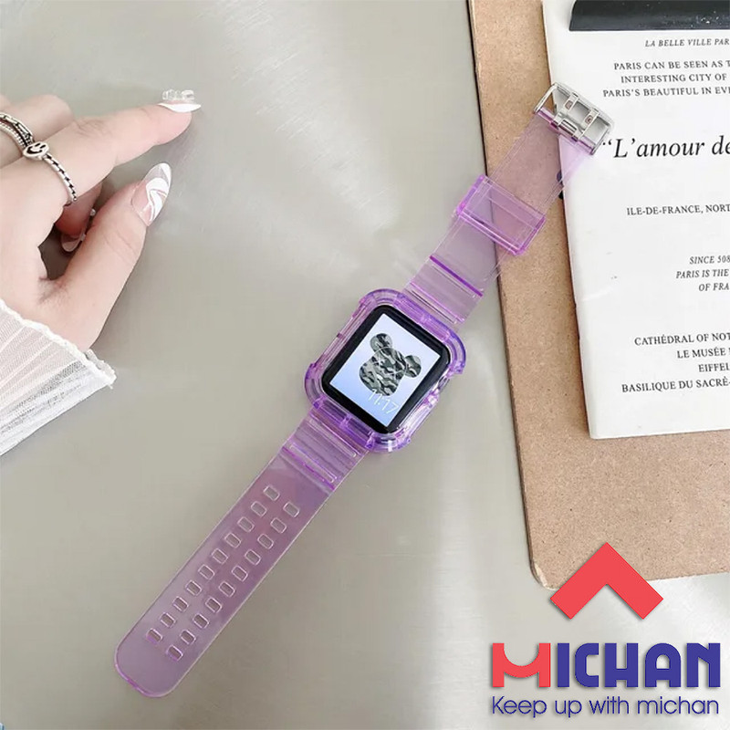 بند میچان مدل Glassy G-Shock مناسب برای ساعت هوشمند اسمارت واچ HK8 Pro Max / HK9 Pro Max / HK10 Pro Max