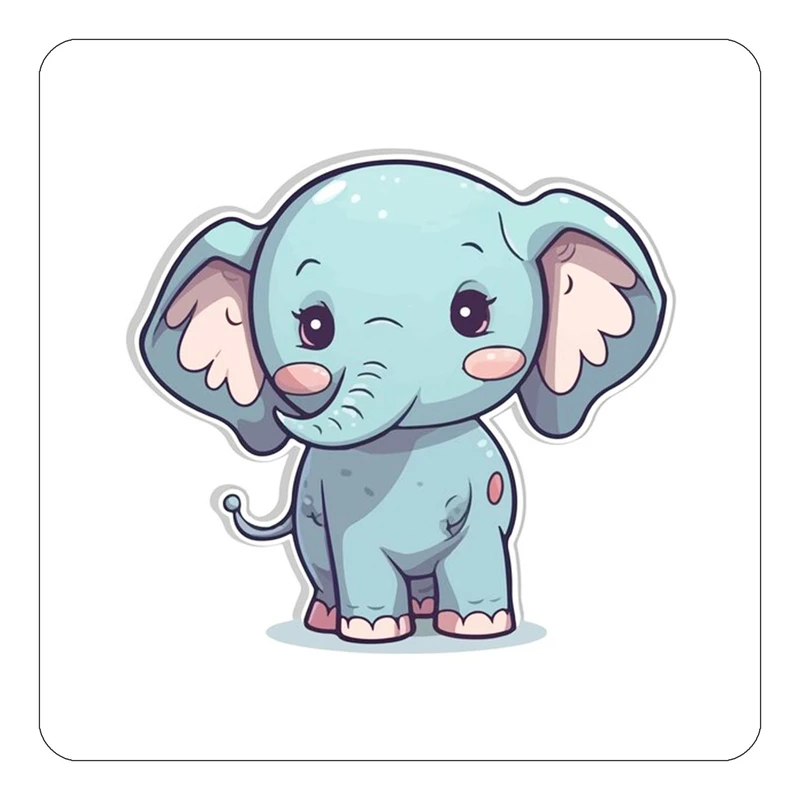 مگنت کاکتی طرح حیوانات کارتونی مدل mp27529