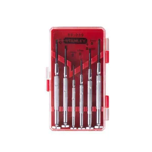 مجموعه 6 عددی پیچ گوشتی ساعتی استنلی مدل STHT66039-8