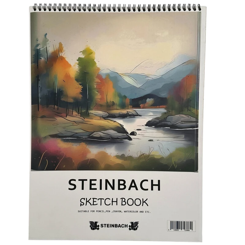 دفتر آبرنگ اشتنباخ مدل WTRCLRA3 کد 01