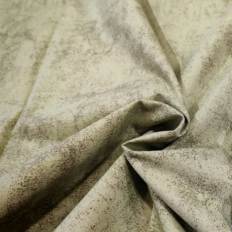 پارچه آشپزخانه عرض 2 متر مدل پتینه ساده رنگ زیتونی