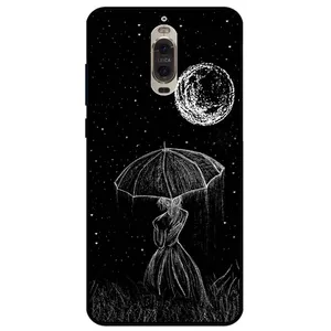 Megafone Girl and Moon 1369 Cover For Huawei Mate 9 Pro