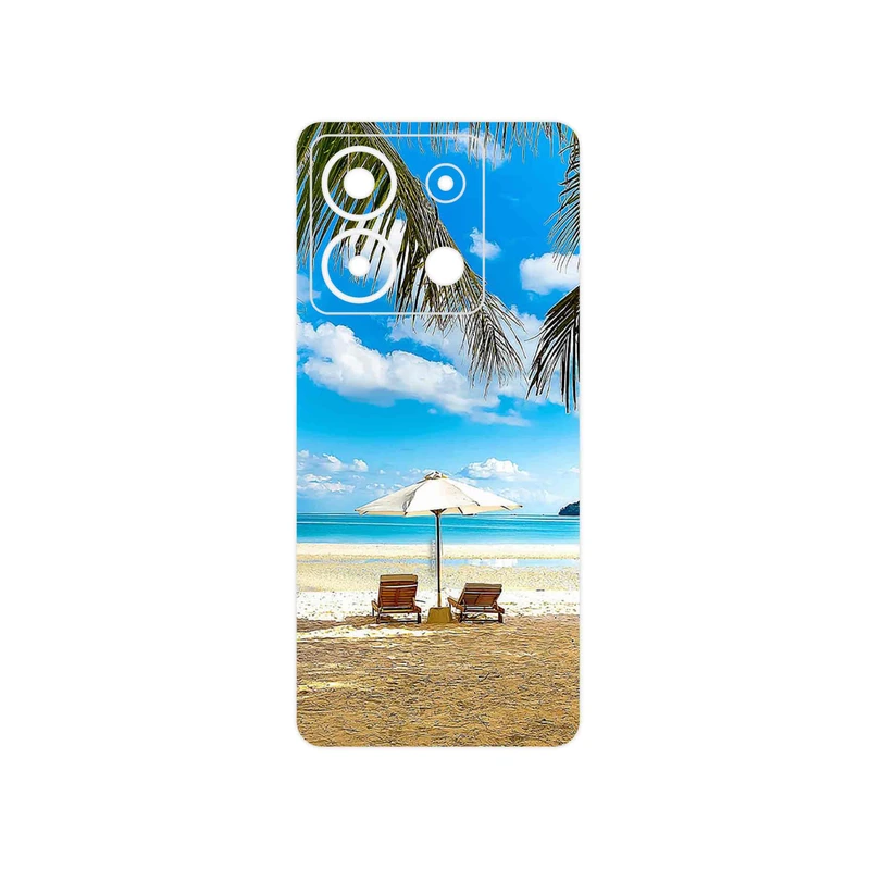 برچسب پوششی ماهوت مدل Beach مناسب برای گوشی موبایل شیائومی Redmi Note 13 Pro 5G