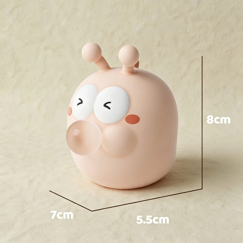 فیجت ضد استرس ناب سل مدل حلزون بامزه آدامسی بادکنکی فشاری کد BUBBLE SNAIL SQUEEZE TOYS 