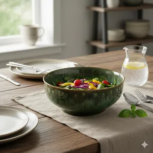 سالاد خوری سرامیکی بومی کد 23