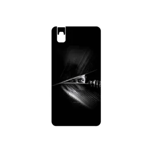 MAHOOT Black Portrait Cover Sticker for Huawei Shot X