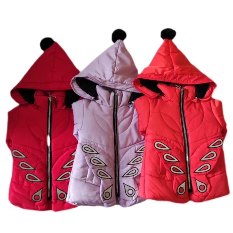 عکس شماره 2 : کاپشن دخترانه مدل پروانه ای