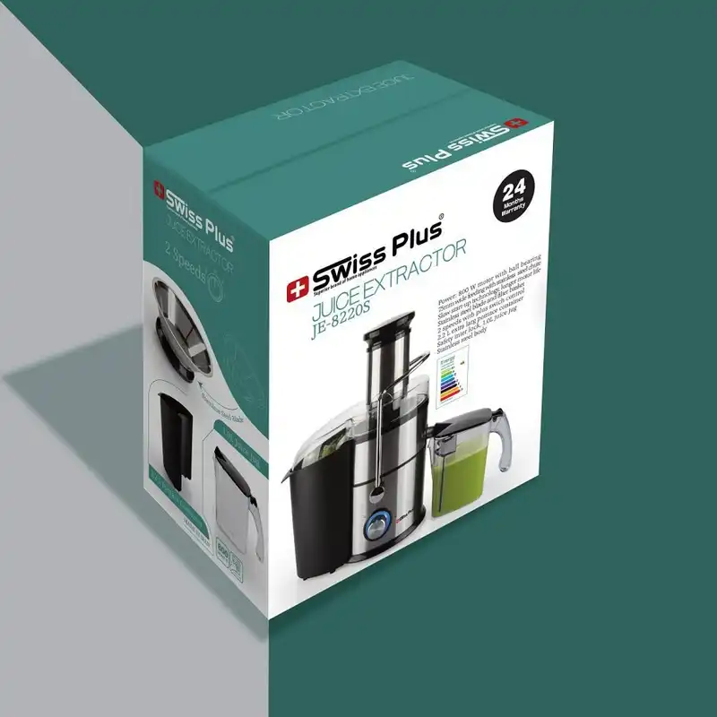 آبمیوه گیری سوئیس پلاس مدل JE-822S