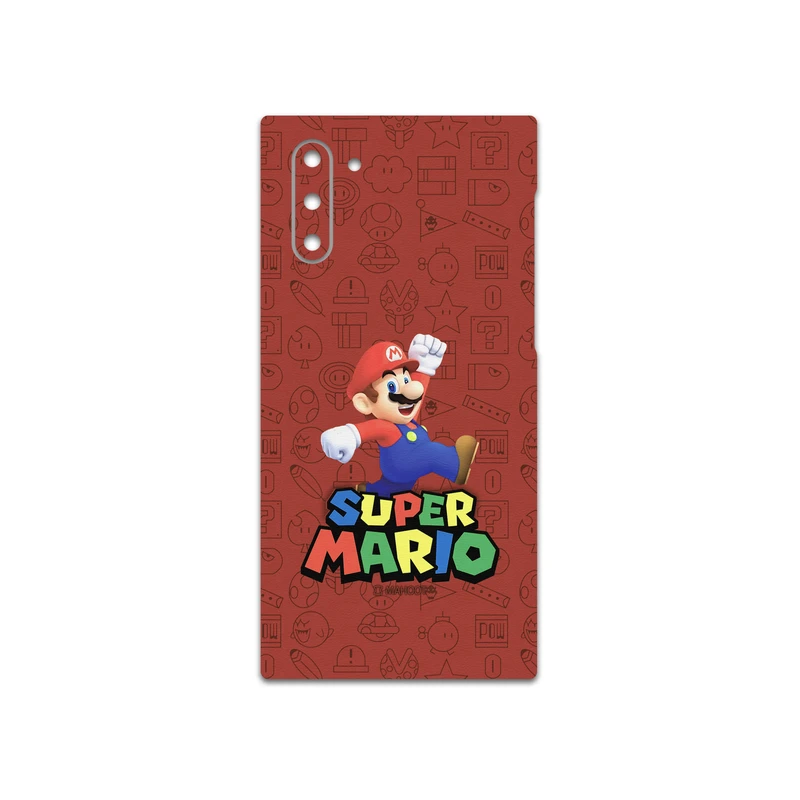 برچسب پوششی ماهوت مدل Super-Mario-Game مناسب برای گوشی موبایل سامسونگ Galaxy Note 10