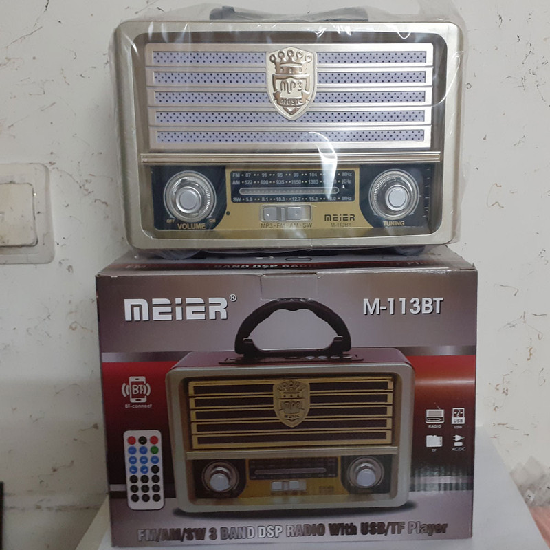 رادیو مدل Meier-113BT