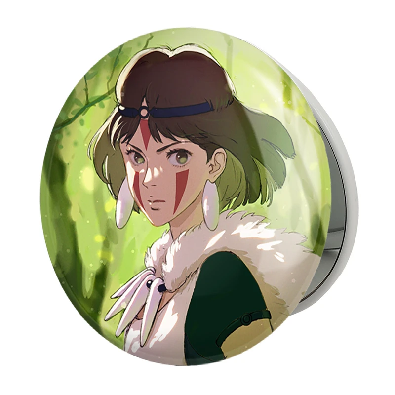 آینه جیبی خندالو طرح سان انیمه پرنسس مونونوکه مدل تاشو کد 34123
