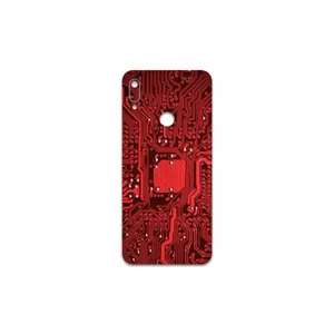 MAHOOT Red Printed Circuit Board Cover Sticker for Huawei Y6 Prime 2019