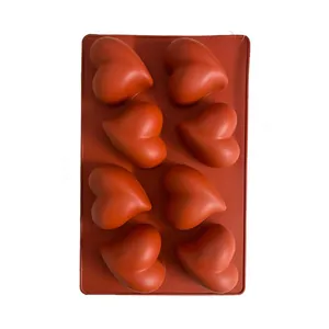 قالب دسر مدل سیلیکون قلب کشیده مدل 3D