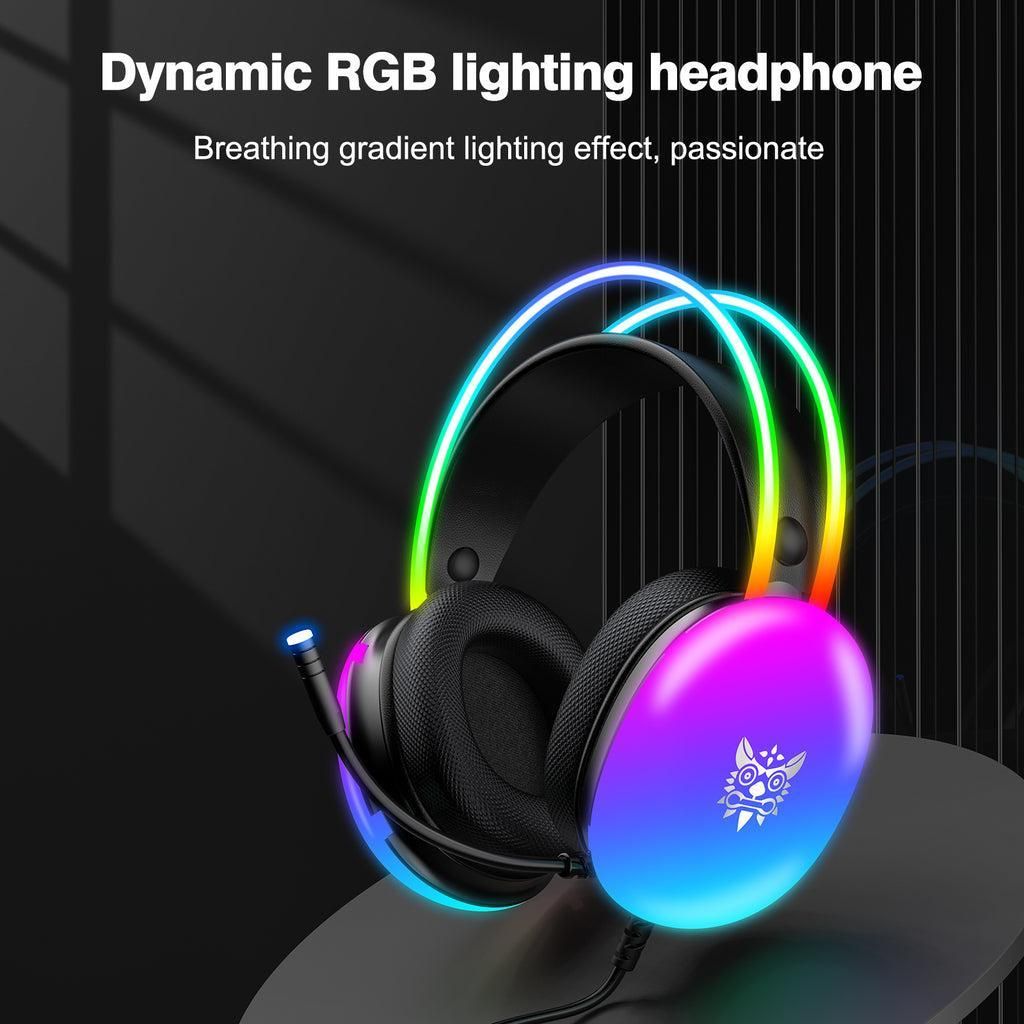 هدست گیمینگ اونیکوما مدل X25 RGB -  - 4