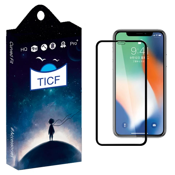 محافظ صفحه نمایش تی ای سی اف مدل +HD مناسب برای گوشی موبایل اپل Iphone X