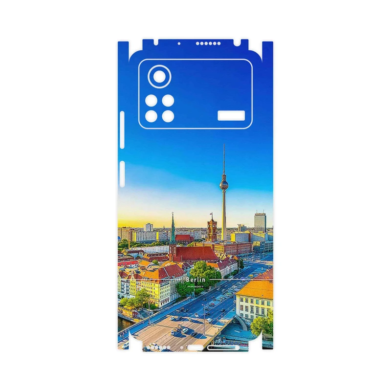 برچسب پوششی ماهوت مدل City of Berlin-FullSkin مناسب برای گوشی موبایل شیائومی Poco X4 Pro 5G