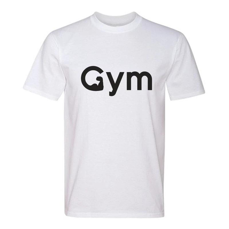 تی شرت آستین کوتاه مردانه مدل T557 طرح GYM