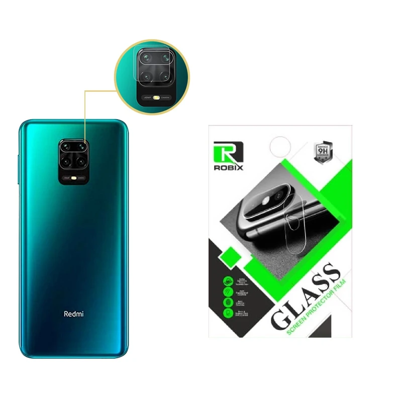 محافظ لنز دوربین روبیکس مدل LZ9 مناسب برای گوشی موبایل شیائومی Redmi Note 9s