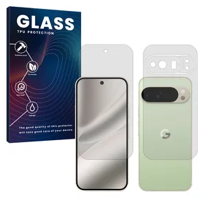 Glass Resistant model matte screen protector suitable for Google Pixel 10 Pro XL mobile phone along with the back protector