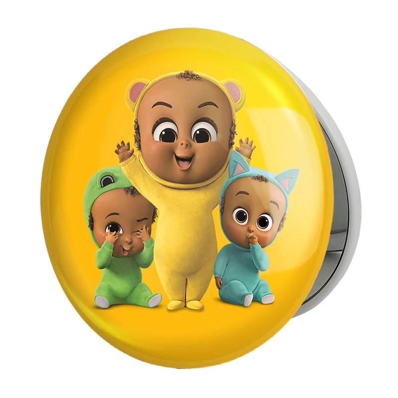 آینه جیبی خندالو طرح بچه رئیس Boss Baby مدل تاشو کد 10331 