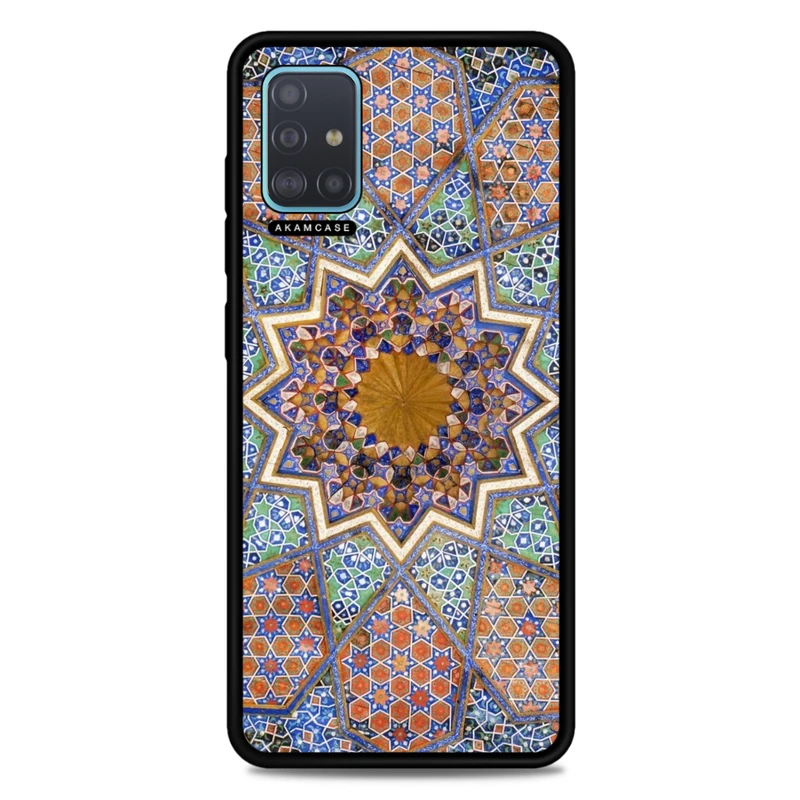 کاور آکام مدل AMC-WSGA51-MOSAIC-12 مناسب برای گوشی موبایل سامسونگ Galaxy A51