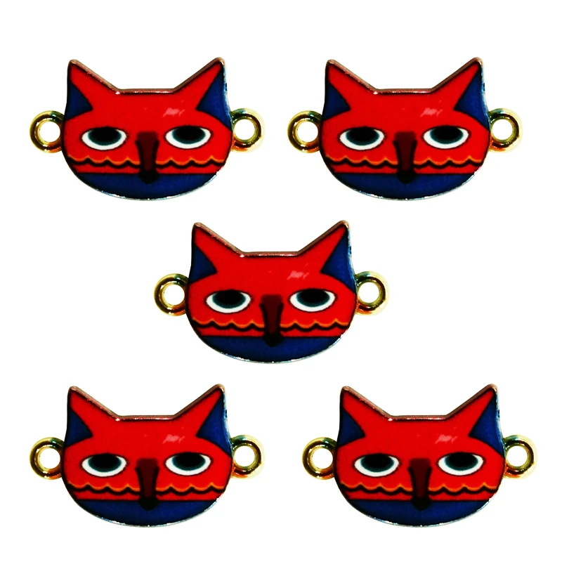 آویز دستبند مدل گربه کد 121 بسته 5 عددی