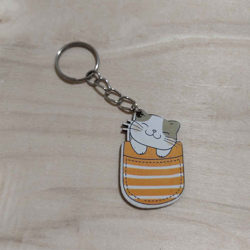 جاکلیدی مدل گربه های کیوت مجموعه 5 عددی