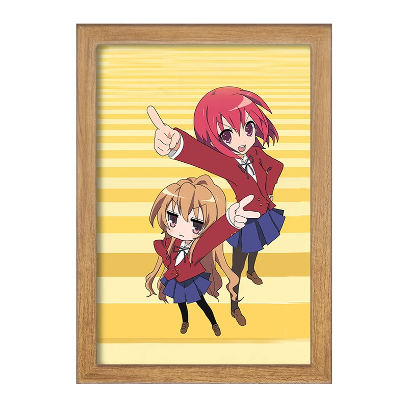 تابلو خندالو مدل مینوری و تایگا انیمه تورادورا کد 32503