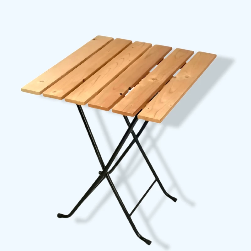 عکس شماره 3 : میز و صندلی سفری مدل تاشو چوبی کد 6060