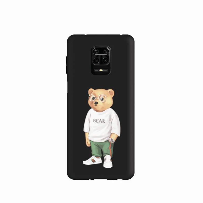 کاور طرح خرس کد 210 مناسب برای گوشی موبایل شیائومی Redmi Note 9s / Note 9 Pro