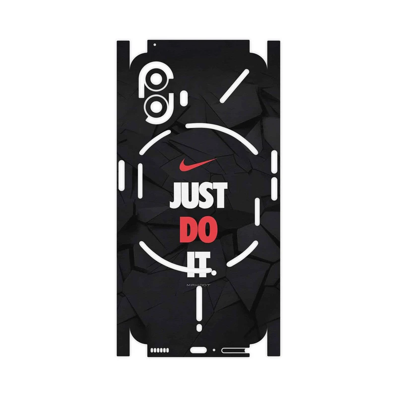 برچسب پوششی ماهوت مدل NIKE_Logo-FullSkin مناسب برای گوشی موبایل ناتینگ Phone 2