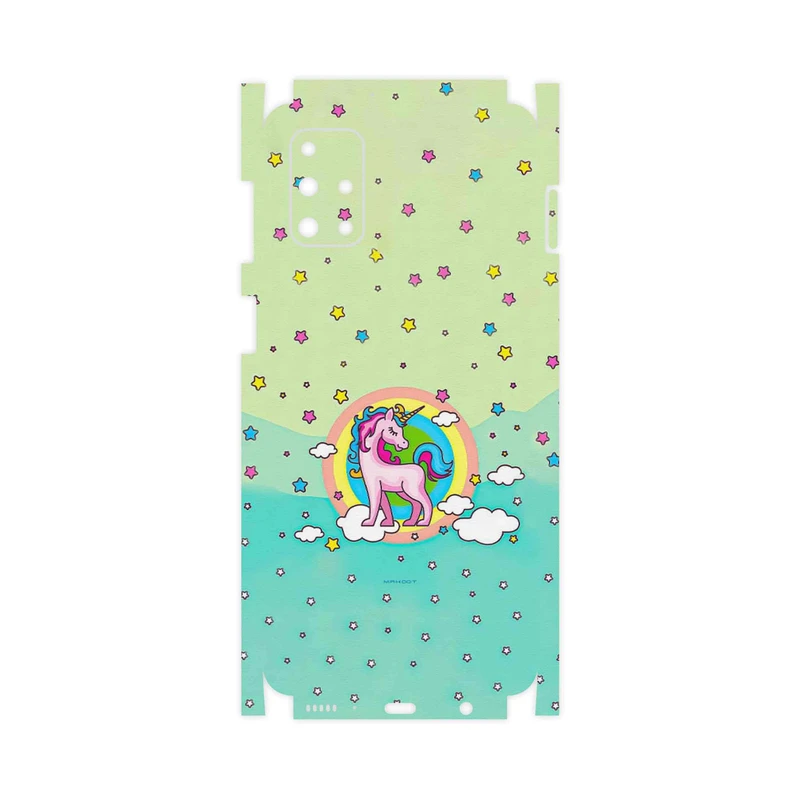 برچسب پوششی ماهوت مدل Rainbow unicorn adventure-FullSkin مناسب برای گوشی موبایل سامسونگ Galaxy M31S