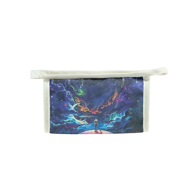 کیف لوازم آرایش زنانه مدل کهکشان کد f192