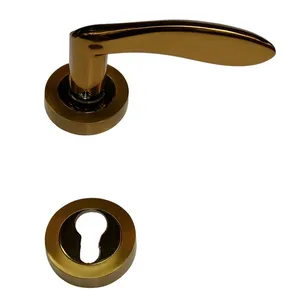 دستگیره در راست بازشو و چپ بازشو مدل نیم گرد مجموعه 2عددی