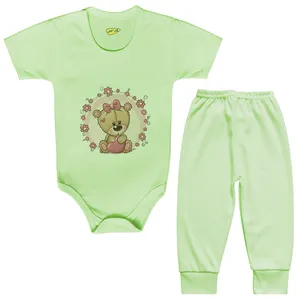 ست بادی و شلوار نوزادی کارانس مدل BSTG-3257