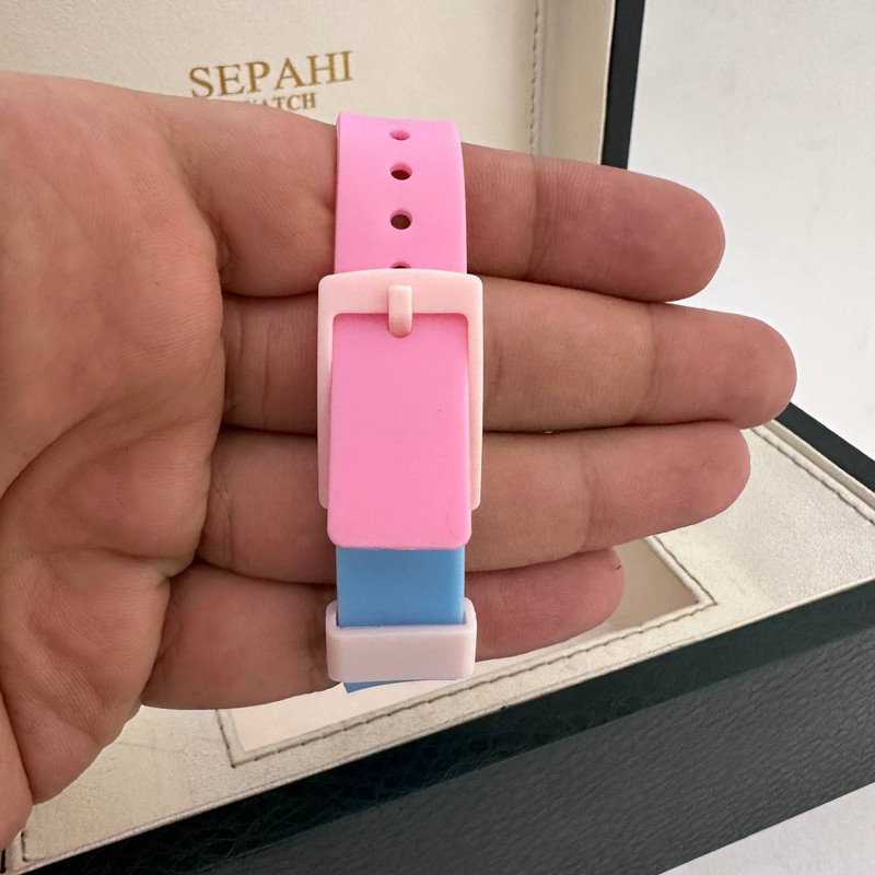 ساعت مچی عقربه ای دخترانه مدل Qkids05 ساعت مچی عقربه ای دخترانه مدل Qkids05