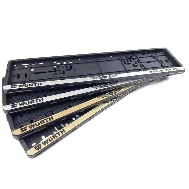 قاب پلاک خودرو مدل مولتی بسته دو عددی