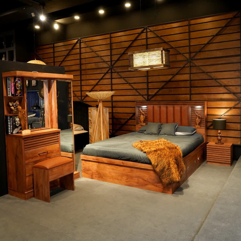 سرویس تخت خواب مدل صوفا دو نفره چهار تکه