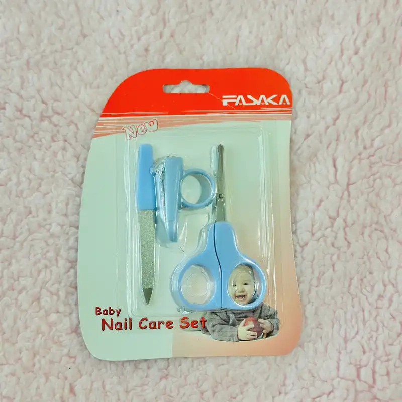 ست ناخن گیر فاساکا کودک مدل EASY WAY کد 2024 بسته 3 عددی